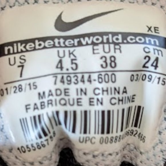 Nike Neutral Running Ride Size 7 - Picture 7 of 8